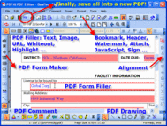 PDFill PDF Editor screenshot